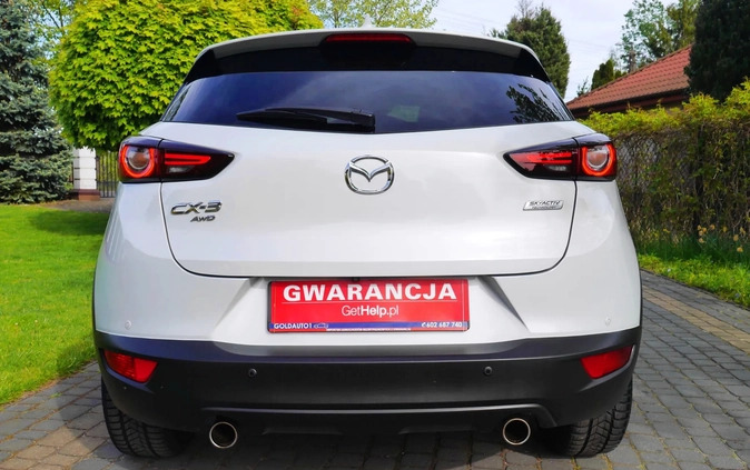 Mazda CX-3 cena 78900 przebieg: 116000, rok produkcji 2019 z Biała Podlaska małe 781